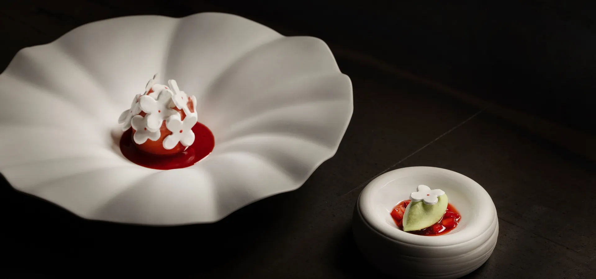 Makris Athens Restaurant Dish Decoration
